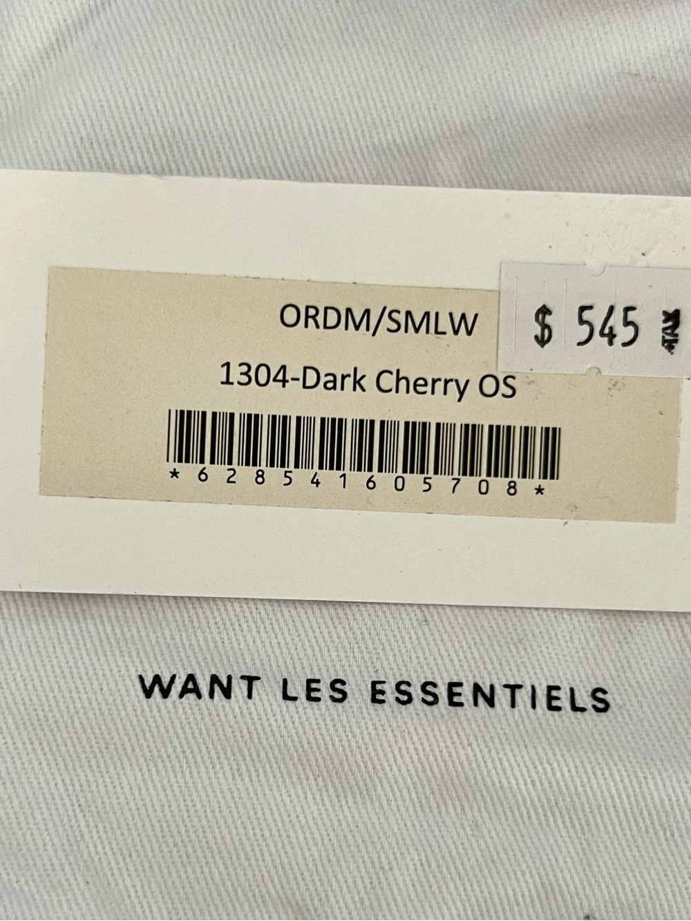 WANT Les ESSENTIELS Petite Dark Cherry Ohare Tote Bag